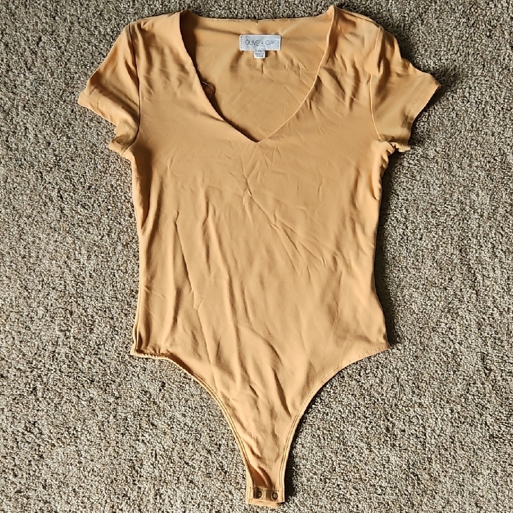 Olive & Oak Tan Bodysuit